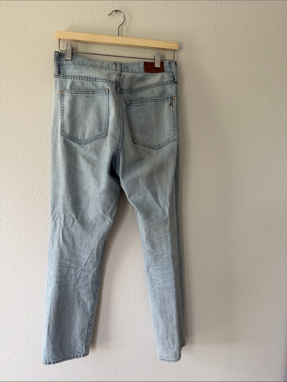 Madewell Light Blue Straight-Leg Jeans - Picture 5 of 5